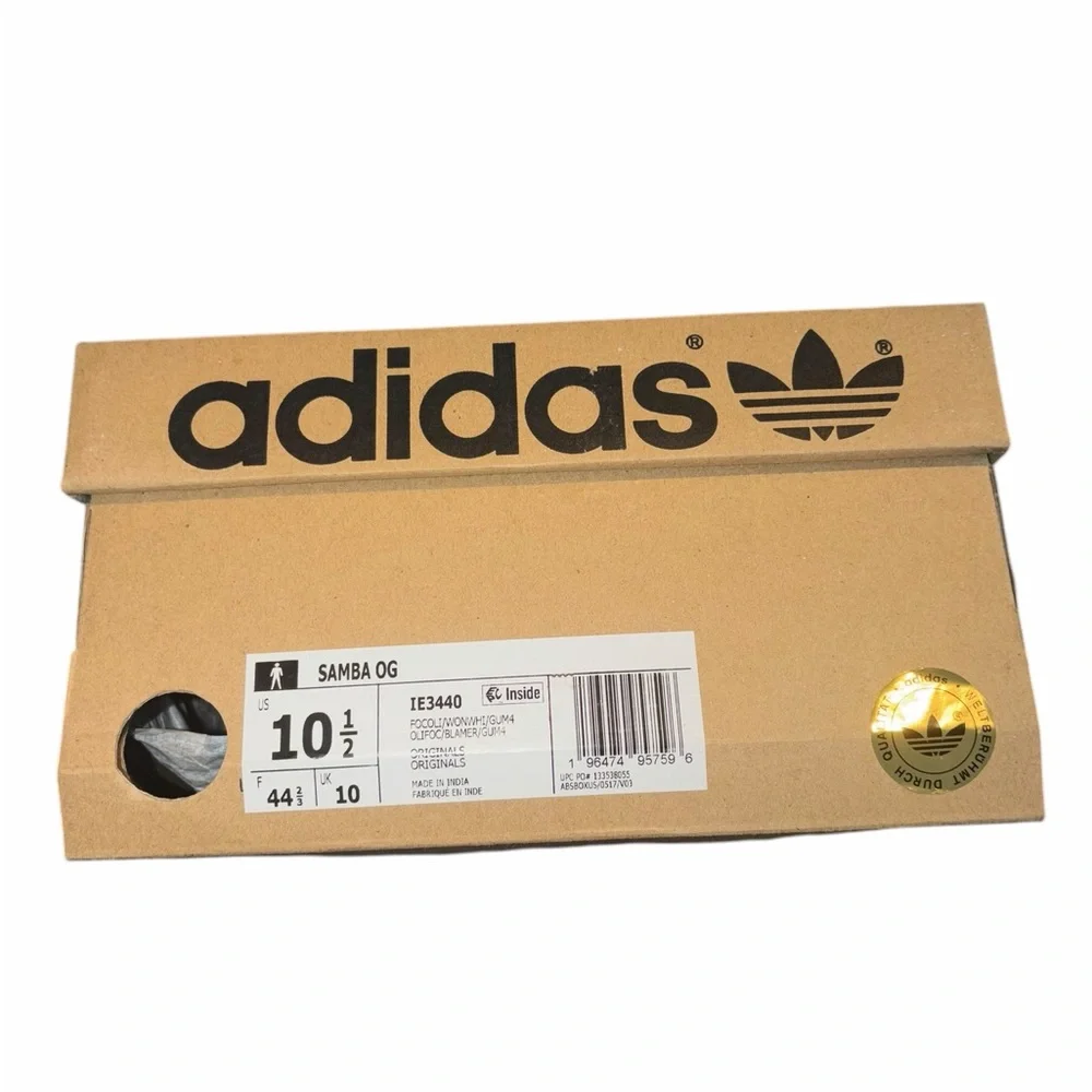 Adidas samba OG men’s shoes size 10.5 NWT - Picture 6 of 6